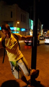 Pole dancing in the streets of Jbail ;)