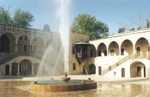 Interior courtyard of Beiteddine