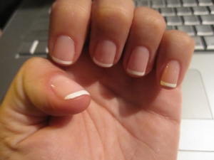 My beautifully manicured nails